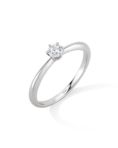 Diamant Ring Weißgold 585 Brillant 0,25 ct.