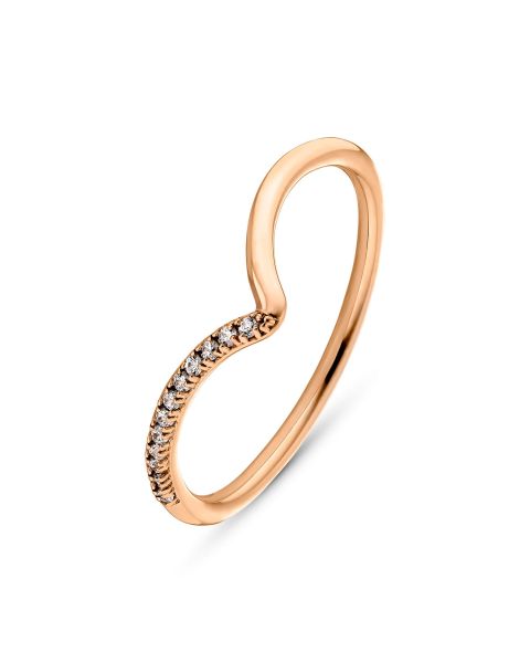 Brillant Ring Roségold 585