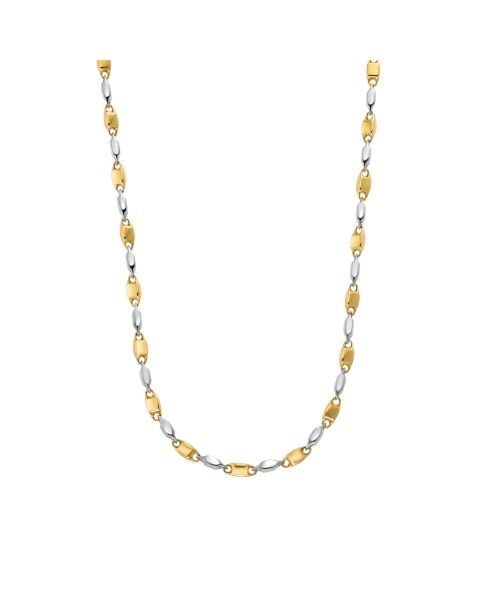 Collier Gold bicolor 585