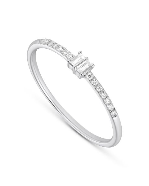 Brillant Diamant Ring Weißgold 585