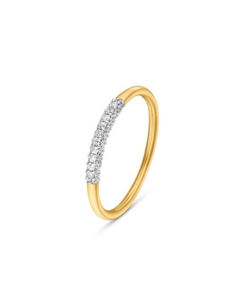 Ring Gold 585 Brillanten 0,18 ct.
